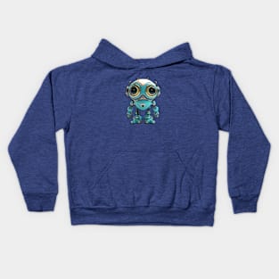 3D Badass Robot 4 Kids Hoodie